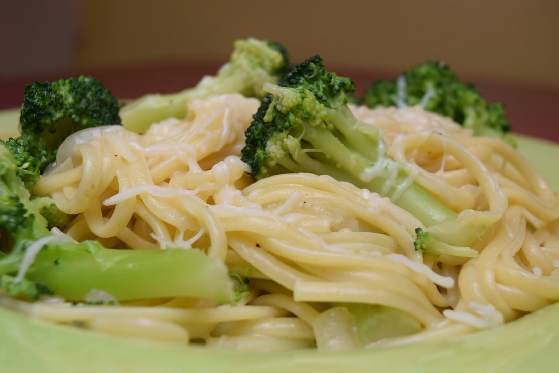  Linguine and Broccoli with Sweet Onion Sauce